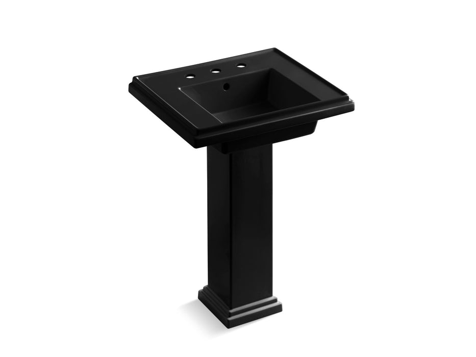 KOHLER K-2844-8 Tresham 24" square pedestal bathroom sink