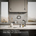 KOHLER K-28667-3 Billet Single-handle bar sink faucet with two-function extended-reach spout and side sprayer, matte...