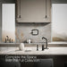 KOHLER K-28667-3 Billet Single-handle bar sink faucet with two-function extended-reach spout and side sprayer, matte...