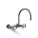 KOHLER K-28672-9 Billet Two-hole wall-mount bridge kitchen sink faucet, vibrant titanium - view 5