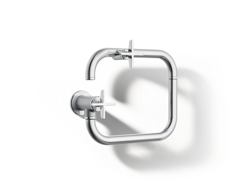 KOHLER K-28678-3 Billet Wall-mount pot filler