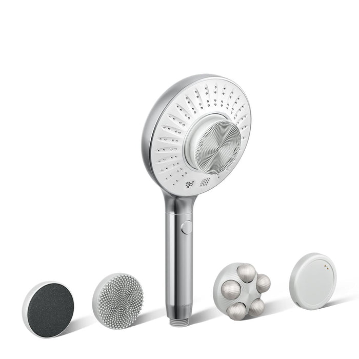 KOHLER K-28682-Y SpaViva Two-function handshower with all-in-one cleansing device, 2.5 gpm