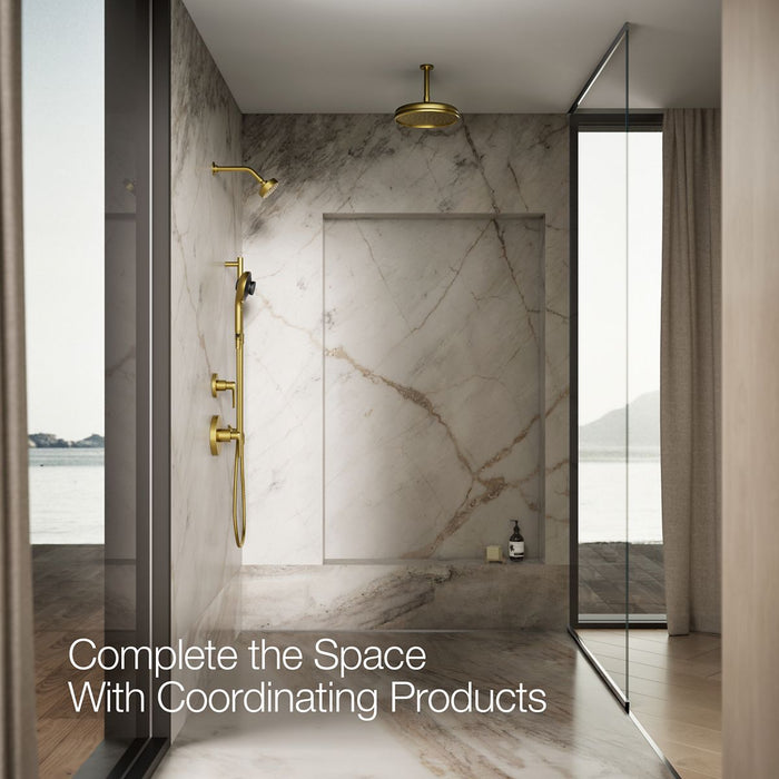KOHLER K-28682-Y SpaViva Two-function handshower with all-in-one cleansing device, 2.5 gpm
