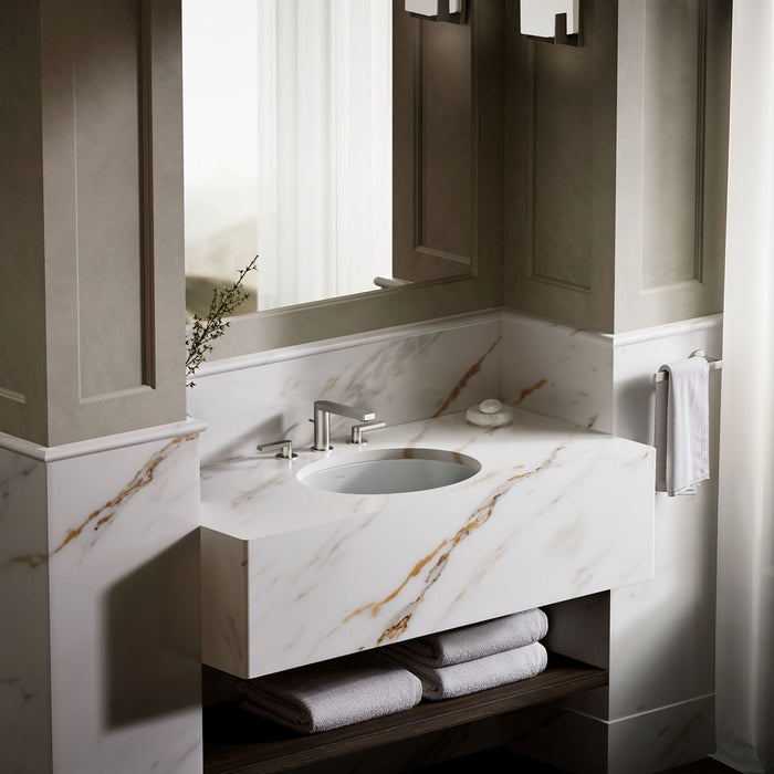 KOHLER K-2881 Verticyl 19-1/4" oval undermount bathroom sink