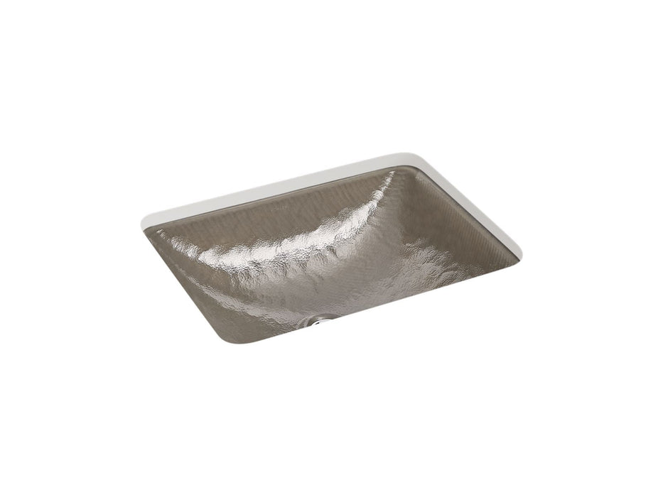 KOHLER K-28823-G3 Yepsen 20" rectangular undermount bathroom sink, no overflow