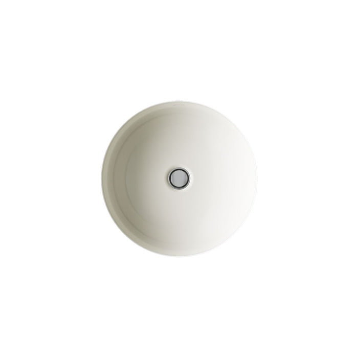 KOHLER K-29000 Caxton 16-1/8" round undermount bathroom sink, no overflow