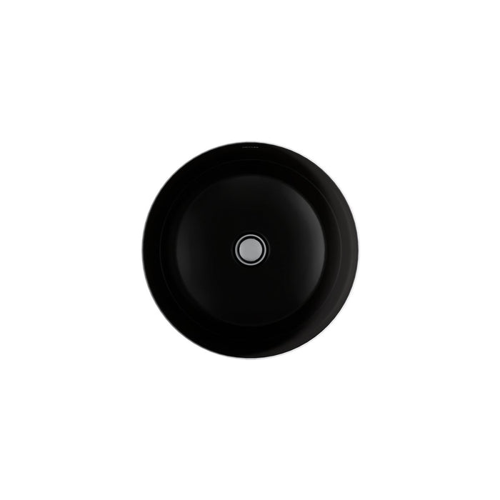 KOHLER K-29000 Caxton 16-1/8" round undermount bathroom sink, no overflow