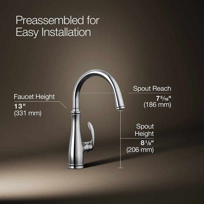 KOHLER K-29107 Bellera Single-handle bar sink faucet