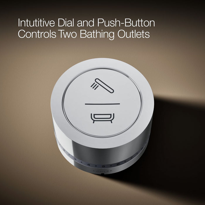 KOHLER K-29205 DTV Mode Deck-mount bath/shower digital interface