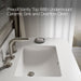 KOHLER K-29264-BD1 Charlemont 72" bathroom vanity cabinet with sinks and quartz top, umbral green - view 4
