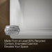 KOHLER K-29327-7 Volute 63" x 28-3/8" freestanding bath with shroud, white - view 3