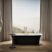 KOHLER K-29330-P5 Volute 70-7/8" x 30-3/8" freestanding bath with base, white - view 5