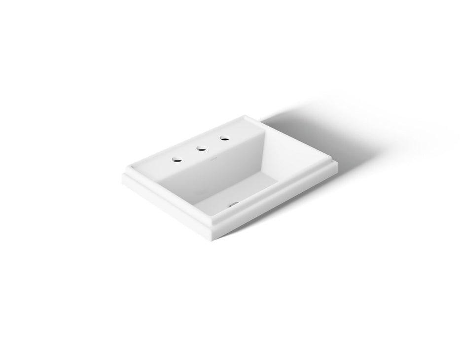 KOHLER K-2991-8 Tresham 21-3/4" rectangular drop-in bathroom sink