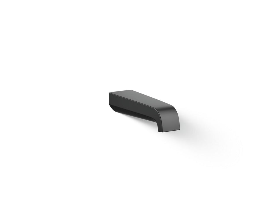 KOHLER K-30105 Pitch Wall-mount bath spout, matte black