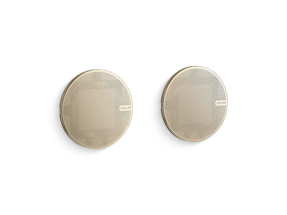 KOHLER K-30318 SoundTile Shower speakers, vibrant french gold