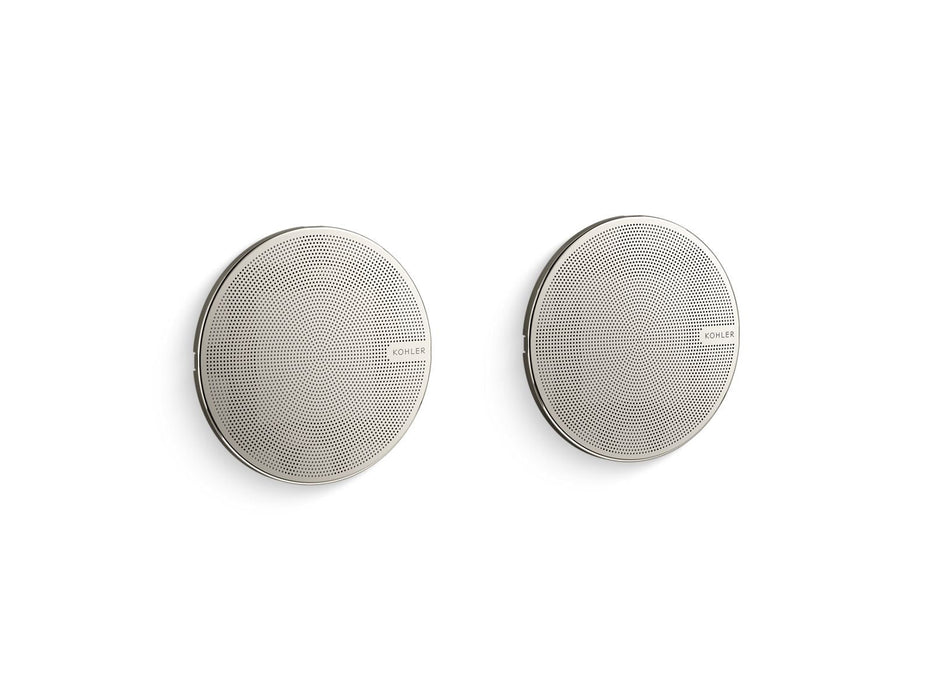 KOHLER K-30318 SoundTile Shower speakers, vibrant polished nickel