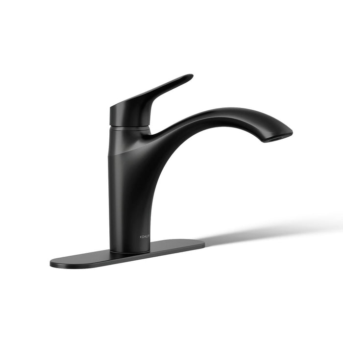 KOHLER K-30470 Rival Single-handle kitchen sink faucet