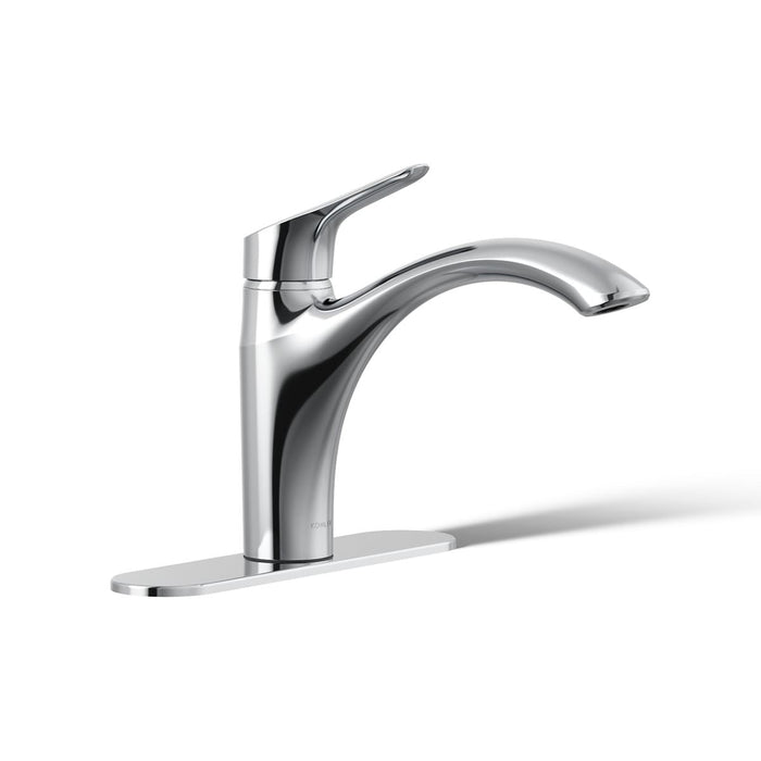 KOHLER K-30470 Rival Single-handle kitchen sink faucet