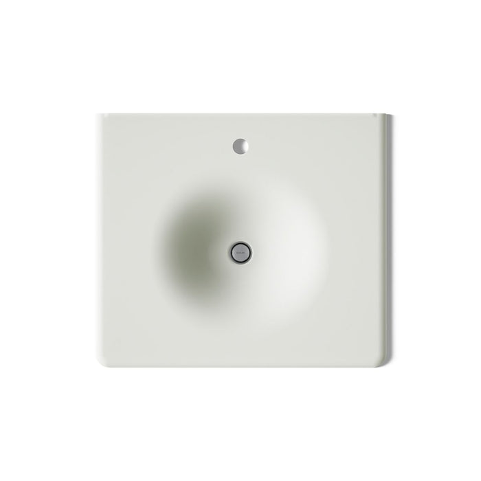 KOHLER K-3048-1 Iron/Impressions 25" Enameled cast iron vanity top with integrated round sink