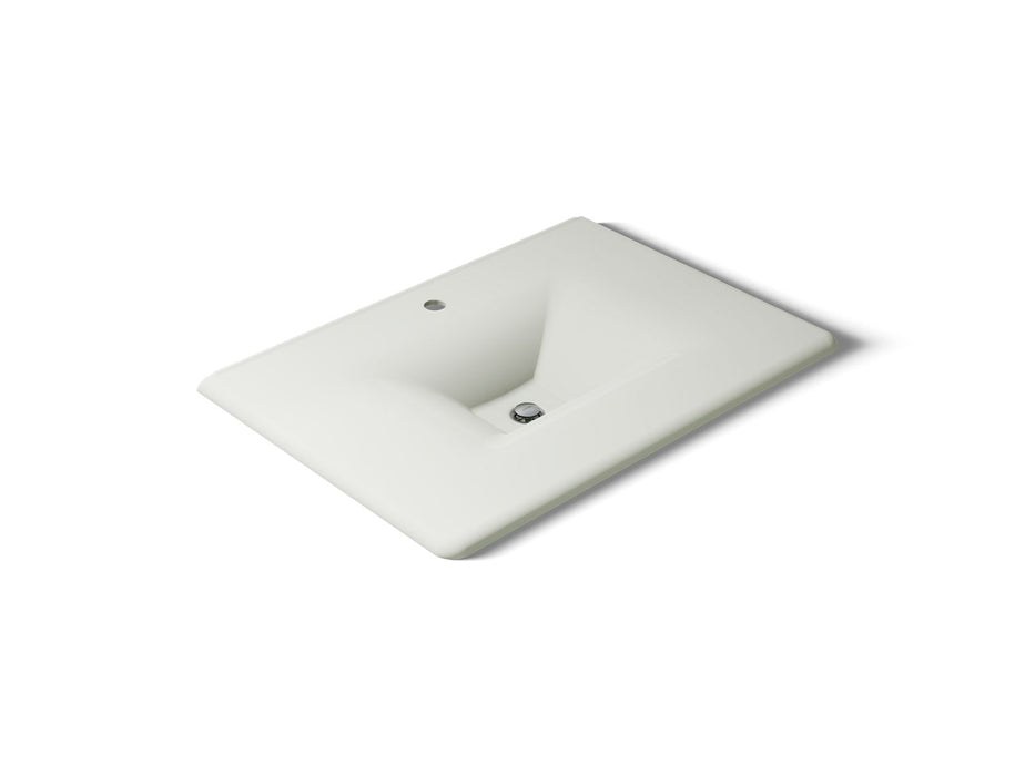 KOHLER K-3049-1 Iron/Impressions 31" Enameled cast iron vanity top with integrated rectangular sink