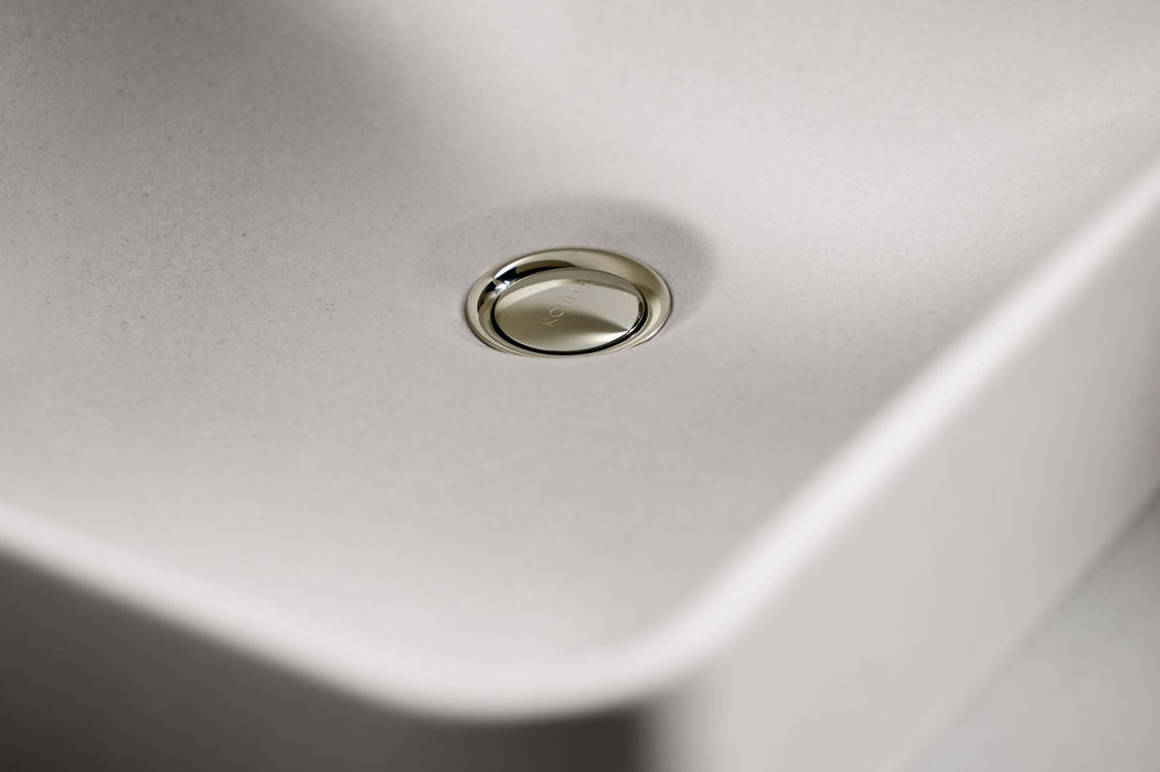 KOHLER K-30673-N Vox 23" rectangular vessel bathroom sink, no overflow