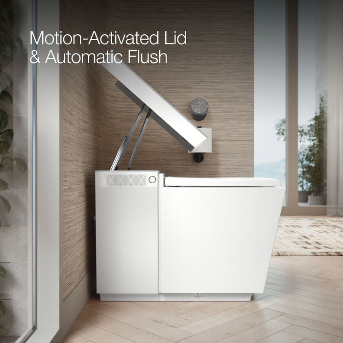 KOHLER K-30754-PA Numi One-piece elongated smart toilet, dual-flush