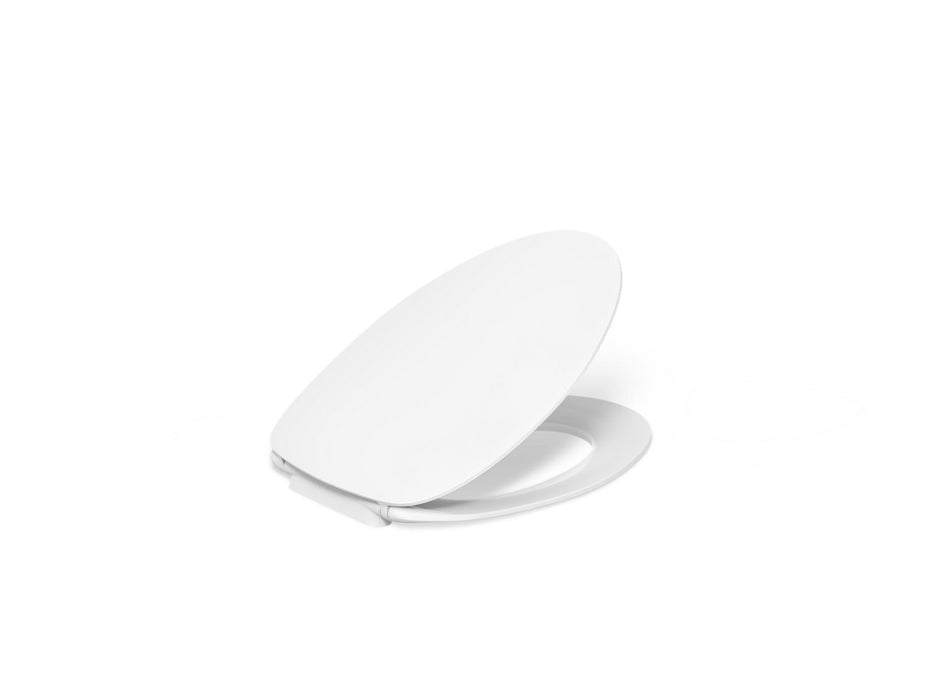 KOHLER K-30782-0 K-30782 Papyrus Quiet-Close Elongated Toilet Seat, white