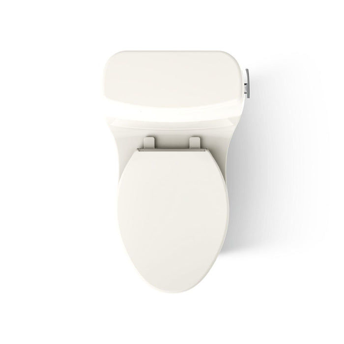 KOHLER K-30810-RA Santa Rosa One-piece compact elongated toilet, 1.28 gpf, biscuit - view 3