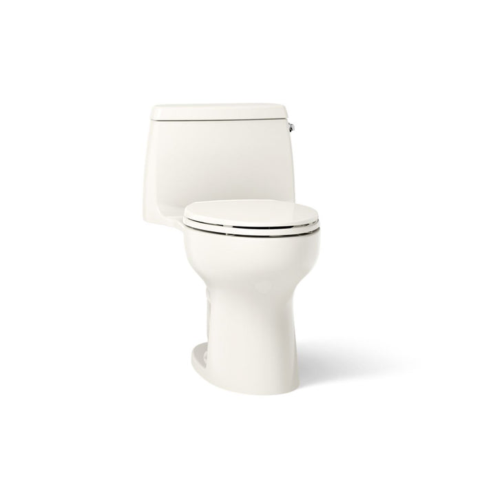 KOHLER K-30810-RA Santa Rosa One-piece compact elongated toilet, 1.28 gpf, biscuit - view 5