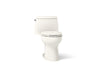 KOHLER K-30812 Santa Rosa ContinuousClean ST one-piece compact elongated toilet, 1.28 gpf, biscuit