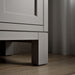 KOHLER K-31244-ASB Quo 36" Bathroom Vanity Cabinet with Sink and Quartz Top, Mohair Grey - Detail image of a product feature