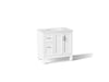KOHLER K-31244-ASB Quo 36" Bathroom Vanity Cabinet with Sink and Quartz Top, White - 3/4 view of product