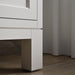 KOHLER K-31246-ASB Quo 60" Bathroom Vanity Cabinet with Sinks and Quartz Top, White - Detail image of a product feature