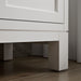 KOHLER K-31247-ASB Quo 72" Bathroom Vanity Cabinet with Sinks and Quartz Top, White - Detail image of a product feature