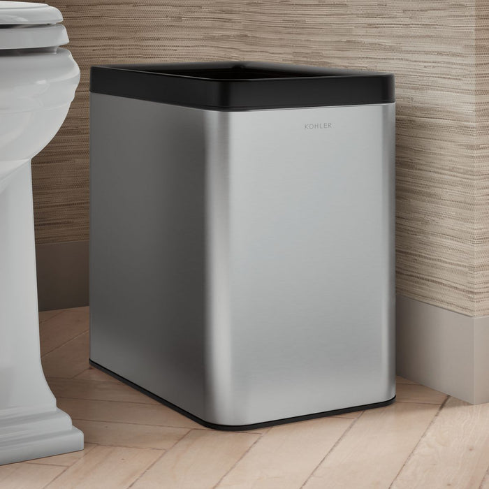 KOHLER K-31314 6-1/2-gallon open-top trash can