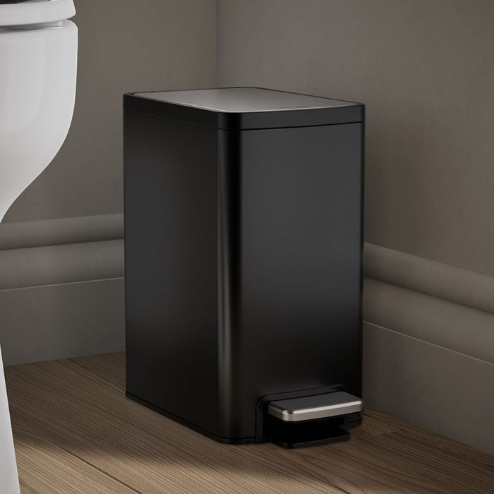 KOHLER K-31319 1-1/2-gallon step trash can