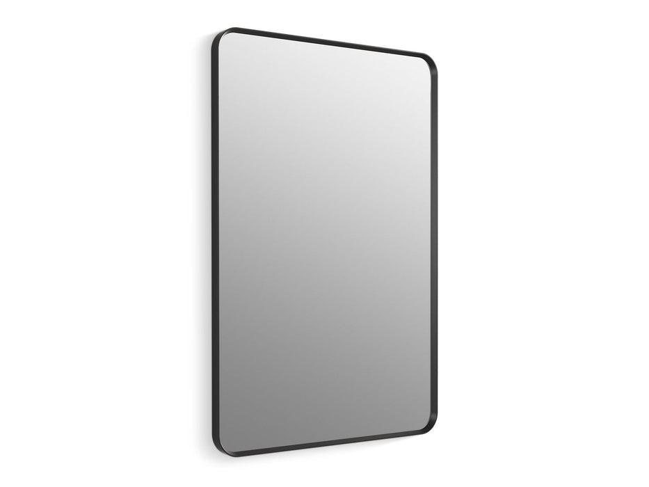 KOHLER K-31365 Essential 30" x 45" rectangular framed mirror, matte black