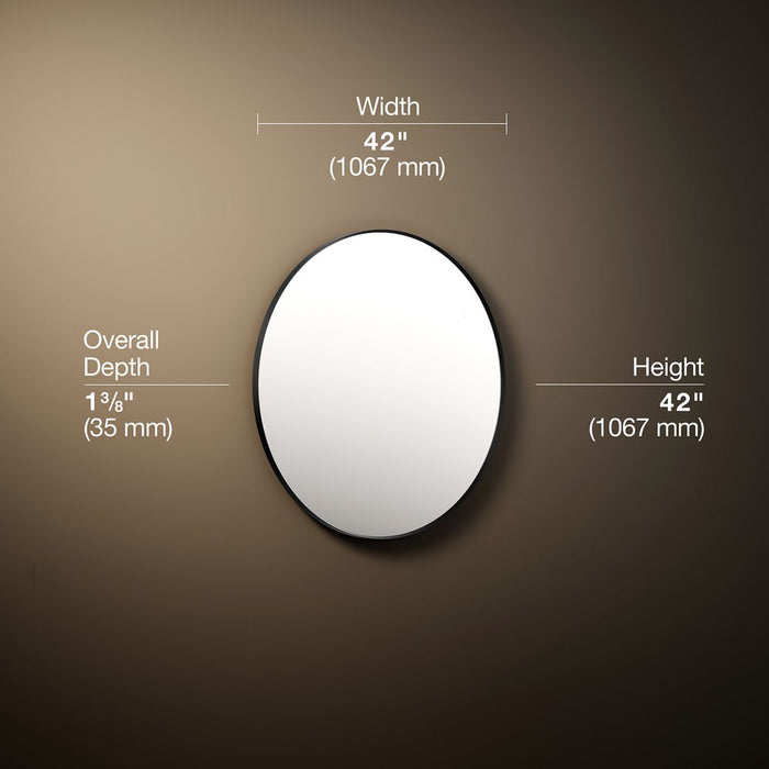 3/4 view of product with dimensions