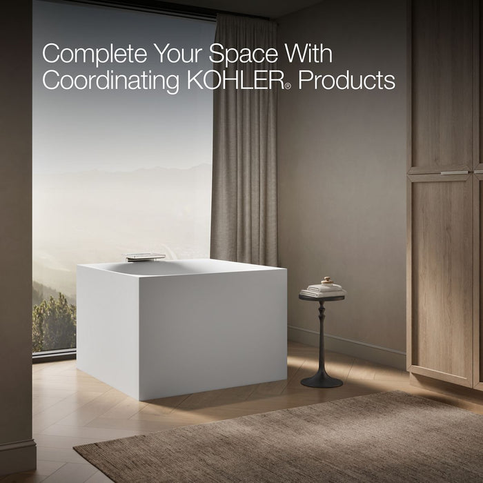 KOHLER K-31405-PFET Stillness 46" x 46" freestanding bath
