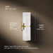 close-up view of product detail