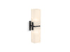 KOHLER K-31493-SC02 Honesty Two-light sconce, matte black - view 2