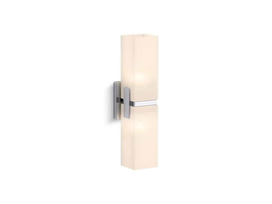 KOHLER K-31493-SC02 Honesty Two-light sconce, polished chrome - view 2