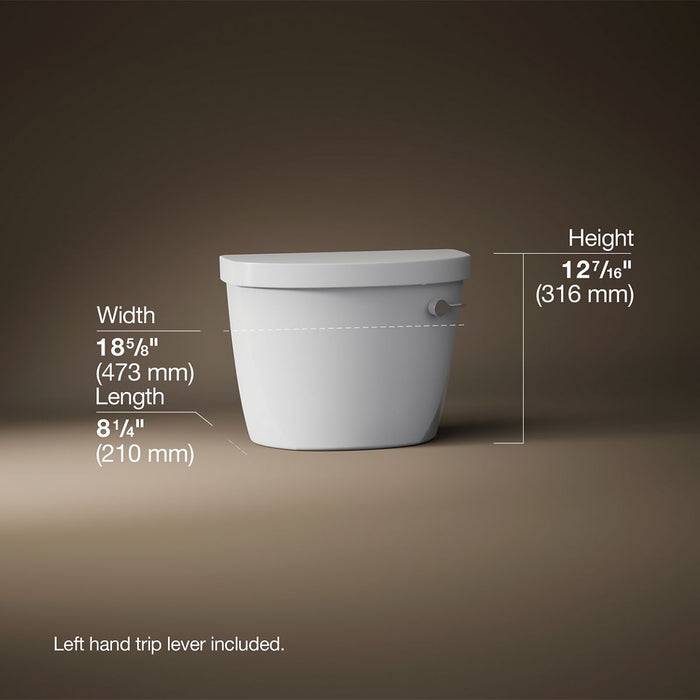 KOHLER K-31614-RA Cimarron Toilet tank, 1.6 gpf