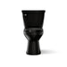 KOHLER K-31620 Cimarron Two-piece elongated toilet, 1.6 gpf - Black Black