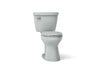 KOHLER K-31620 Cimarron Two-piece elongated toilet, 1.6 gpf - Ice Grey