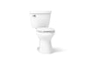 KOHLER K-31620 Cimarron Two-piece elongated toilet, 1.6 gpf - White