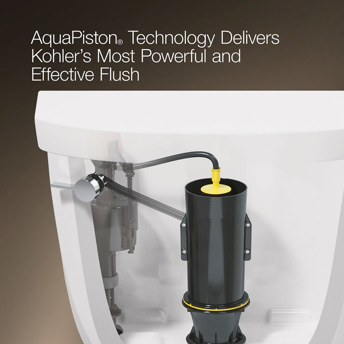 KOHLER K-31620-RA Cimarron Two-piece elongated toilet, 1.6 gpf