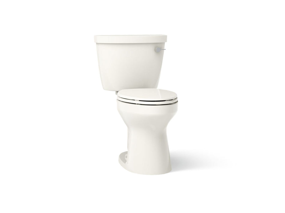 KOHLER K-31621-RA Cimarron Two-piece elongated toilet, 1.28 gpf
