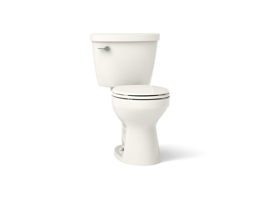 KOHLER K-31640-RA Cimarron Two-piece round-front toilet, 1.6 gpf