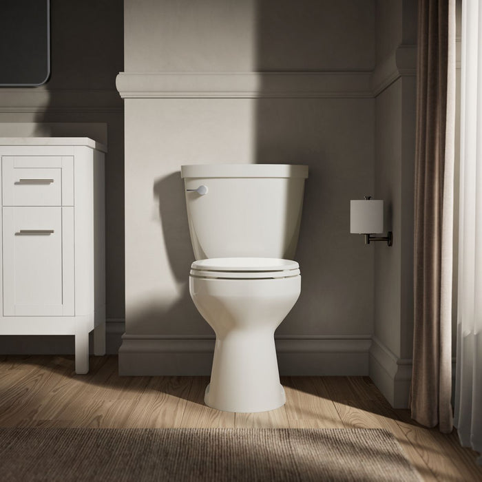 KOHLER K-31640-RA Cimarron Two-piece round-front toilet, 1.6 gpf